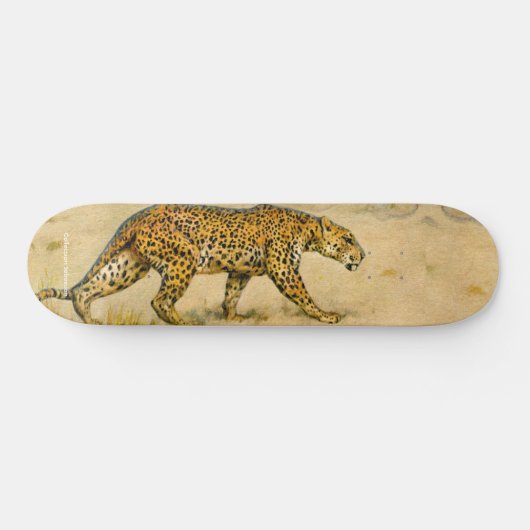 Prowling Cheetah Persoonlijk Skateboard (Horizontaal)