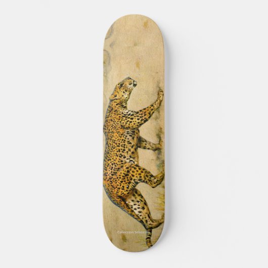 Prowling Cheetah Persoonlijk Skateboard (Voorkant)