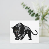 Prowling Panther Briefkaart (Staand voorkant)