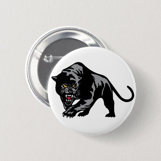 Prowling Panther Ronde Button 5,7 Cm (Voorkant /achterkant)