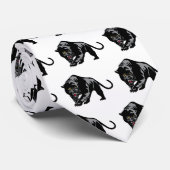 Prowling Panther Stropdas (Opgerold)