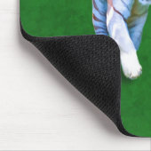 Prowling Tiger en Golf Ball Muismat (Hoek)
