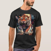 Prowling Tiger T-shirt (Voorkant)