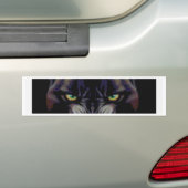 PROWLLING PANTHER BUMPERSTICKER (Op auto)