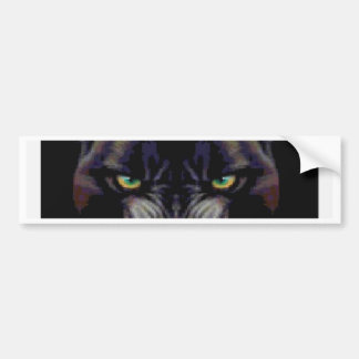 PROWLLING PANTHER BUMPERSTICKER