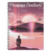 Proxima Centauri Science fiction land cruiser. Notitieboek (Voorkant)