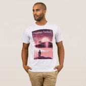 Proxima Centauri Science fiction land cruiser. T-shirt (Voorkant volledig)