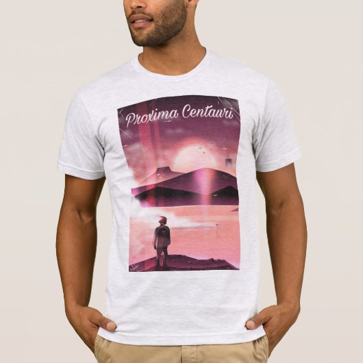 Proxima Centauri Science fiction land cruiser. T-shirt (Voorkant)