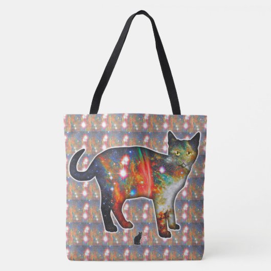 Proxima ruimte in kat tote bag (Voorkant)