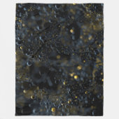 Proxima (zwart) fleece deken (Voorkant)
