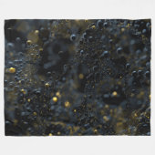 Proxima (zwart) fleece deken (Voorkant (Horizontaal))