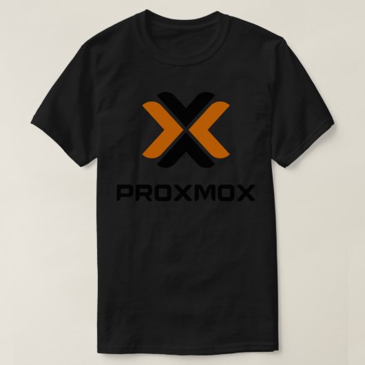 Proxmox Logo ticker T-shirt (Design voorkant)
