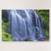 Proxy Falls in Oregons Centrale Cascadegebergte Legpuzzel (Horizontaal)