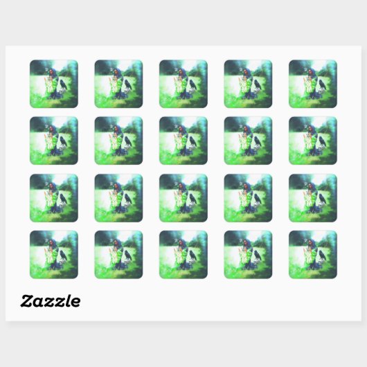 Proxy Vierkante Sticker (Vel)