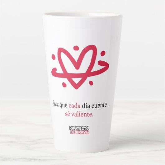 Proyecto Be Brave Latte Mok (Voorkant)