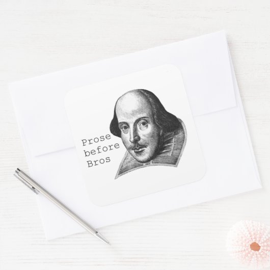 Proza voor Bros Sticker (Envelop)