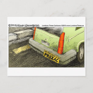 Prozac Bumpersticker Grappige T-shirts Kaarten & C