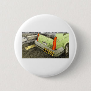 Prozac Bumpersticker Grappige T-shirts Kaarten & C Ronde Button 5,7 Cm