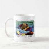 Prozac-tijd over grappige cadeaus en verzamelobjec koffiemok (Links)