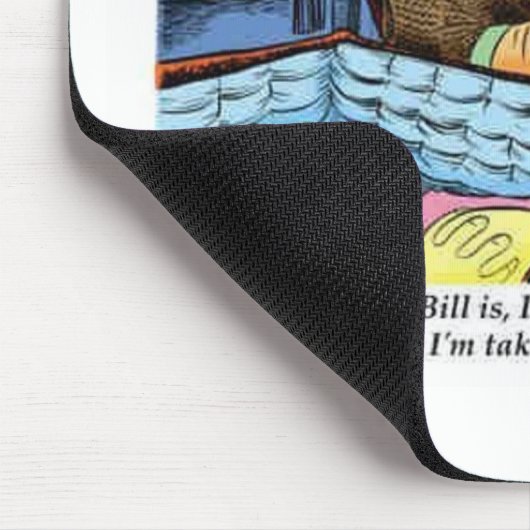 Prozac-tijd over grappige cadeaus en verzamelobjec muismat (Hoek)