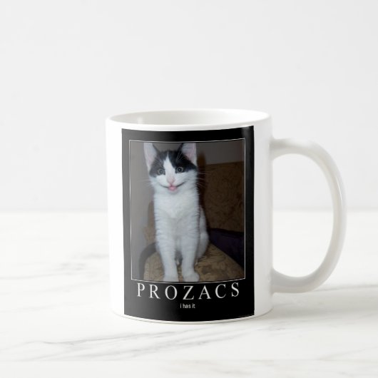 Prozacs - ik heb het - kat koffiemok (Rechts)