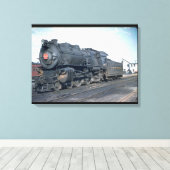 PRR 4-4-2 Atlantische klasse E6s #460_Trains Canvas Afdruk (Insitu (Houten vloer))