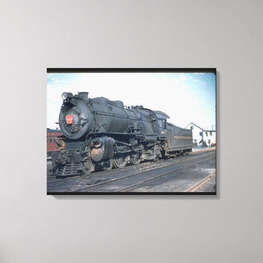 PRR 4-4-2 Atlantische klasse E6s #460_Trains Canvas Afdruk (Voorkant)