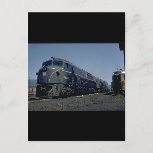 PRR Baldwin "Shark" #5753_Trains Briefkaart (Voorkant)