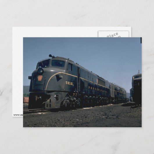 PRR Baldwin "Shark" Briefkaart (Voorkant / Achterkant)