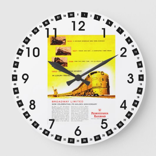 PRR Broadway Limited 50-jarig bestaan Grote Klok (Voorkant)