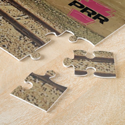 PRR Cork-signaal Tower-puzzel Legpuzzel (Zijkant)