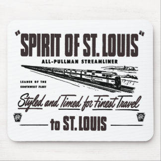 PRR De geest van St. Louis Passenger Train Muismat