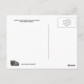 PRR E8A 5809 en ERIE E8A 833 in Steamtown Briefkaart (Achterkant)