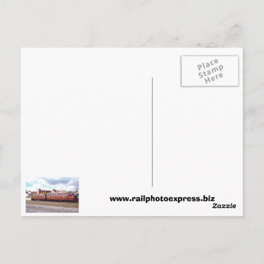 PRR E-8A (JTFS) 5809 en 5711 bij Altoonia Railfest Briefkaart (Achterkant)