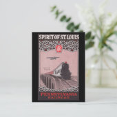 PRR Train Spirit of St. Louis Briefkaart (Staand voorkant)