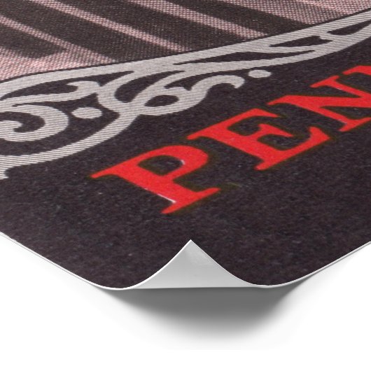 PRR Train Spirit of St. Louis Poster (Hoek)