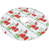 PrRat Terrier met kerstmis aanpassen Kerstboom Rok (Gekanteld)