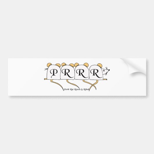 PRRR Congaline Bumpersticker (Voorkant)