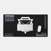 PRSM-9ZT42A - Geaccentueerde witte bureaumat (Keyboard & Muis)
