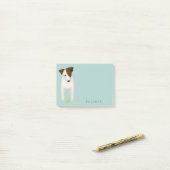 PRT JRT hond met schattig hoofd kantelen Post-it N Post-it® Notes (Op bureau)