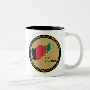 PRT Paktika Army Tweekleurige Koffiemok