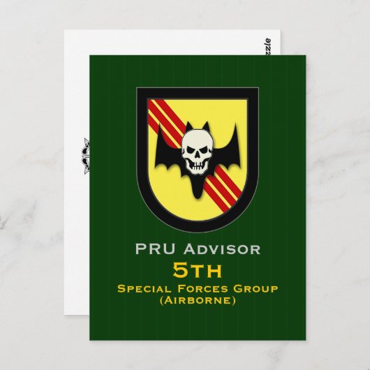 PRU ADV 3 BRIEFKAART (Voorkant / Achterkant)