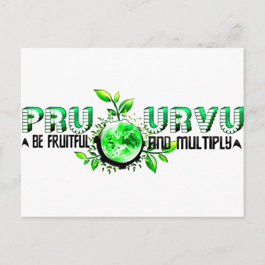 Pru Urvu Briefkaart (Voorkant)