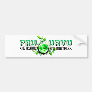 Pru Urvu Bumpersticker