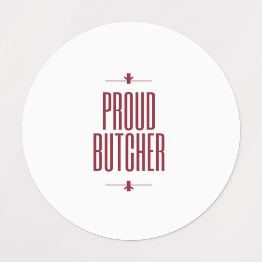 Prud butcher labels (Design 1)