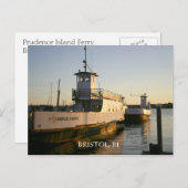 Prudence Island Ferry Briefkaart (Voorkant / Achterkant)