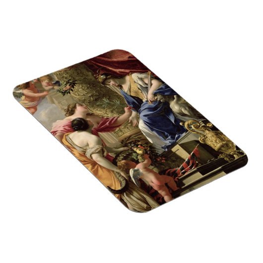 Prudence Leading Peace and Abundance, c.1645 (aard Magneet (Rechterzijde)