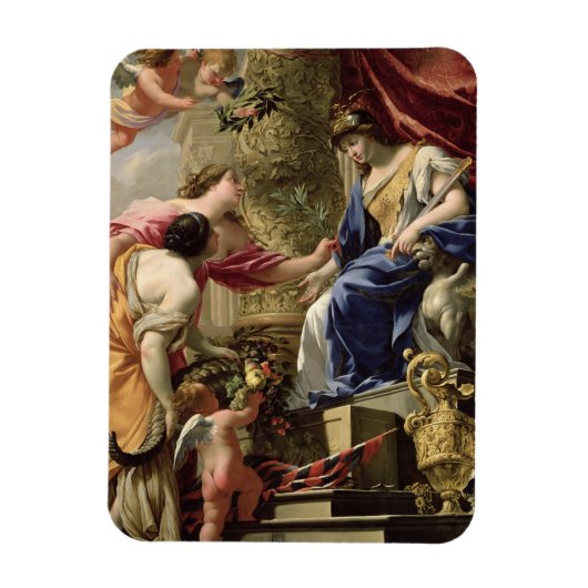 Prudence Leading Peace and Abundance, c.1645 (aard Magneet (Verticaal)