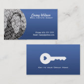 Prudentiële Visitekaartjes van onroerend goed (Voorkant / Achterkant)