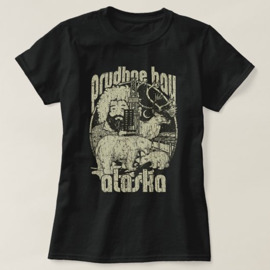 Prudhoe Bay, Alaska 1826 T-shirt (Design voorkant)
